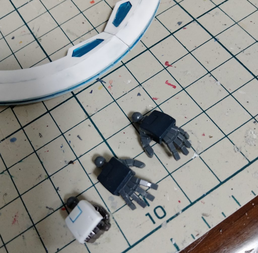 スターゲイザーには平手が無かったので、これも他から流用してます。