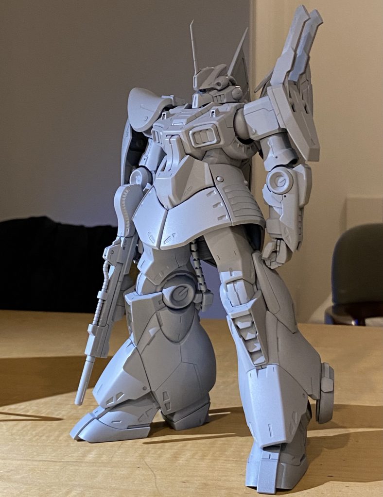 サーフェイサー段階