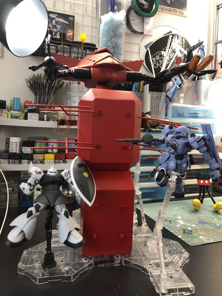 ほぼHGサイズ「ビグ・ラング巨像」–4枚目/制作者：多趣味の生き甲斐