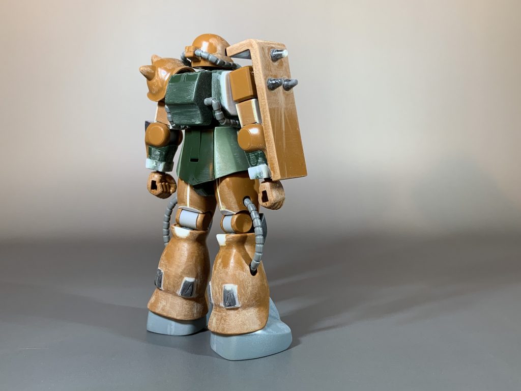 更に陸戦J型特有のデティールを追加。