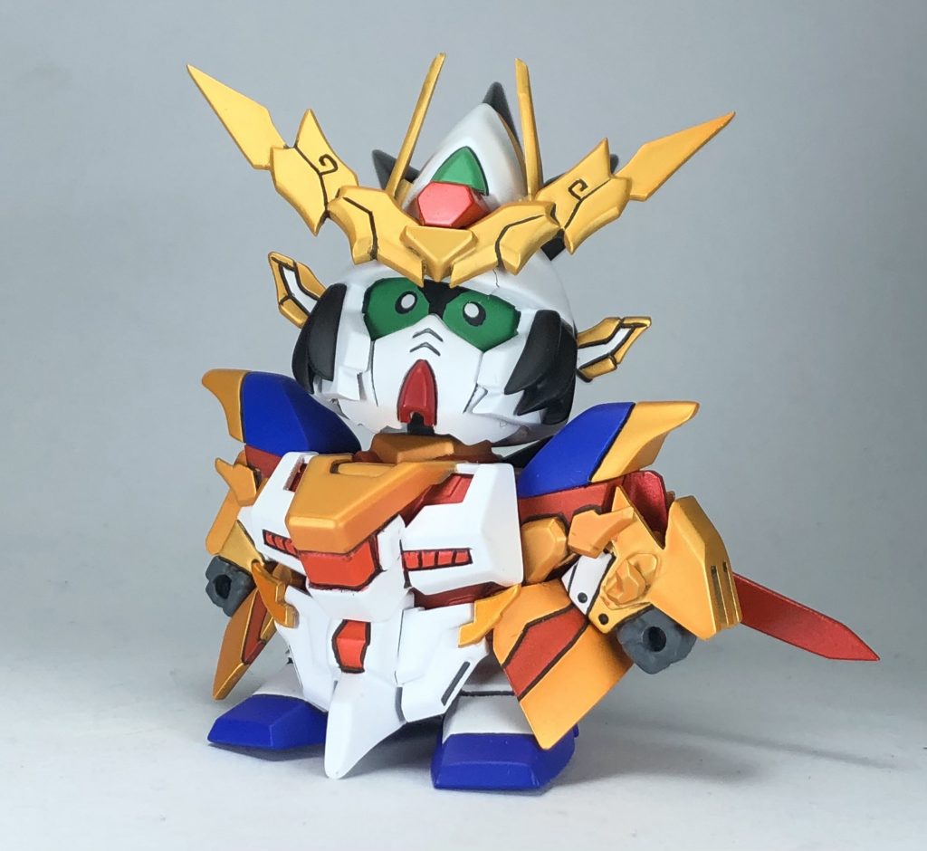 首がすわらずメンチ切ってる風劉備です笑董卓と曹操絶対殺すマン。