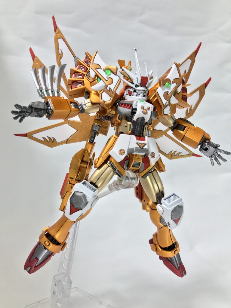 バサラマンダーの鎧を纏い千生ガンダム大将軍になる