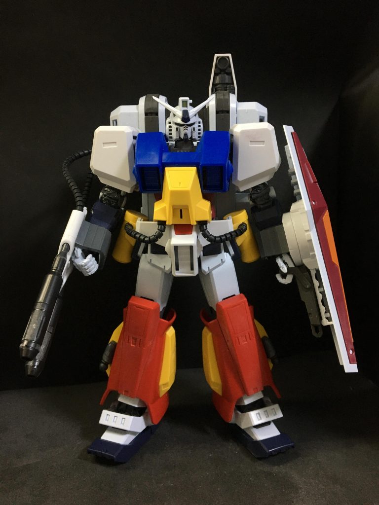 最初ぐらいの仮組み状態。