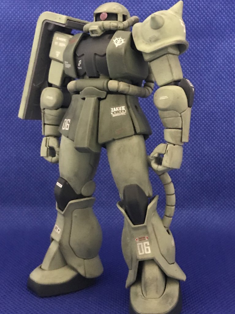 HGUC ザクⅡ｜shinoさんのガンプラ作品｜GUNSTA（ガンスタ）