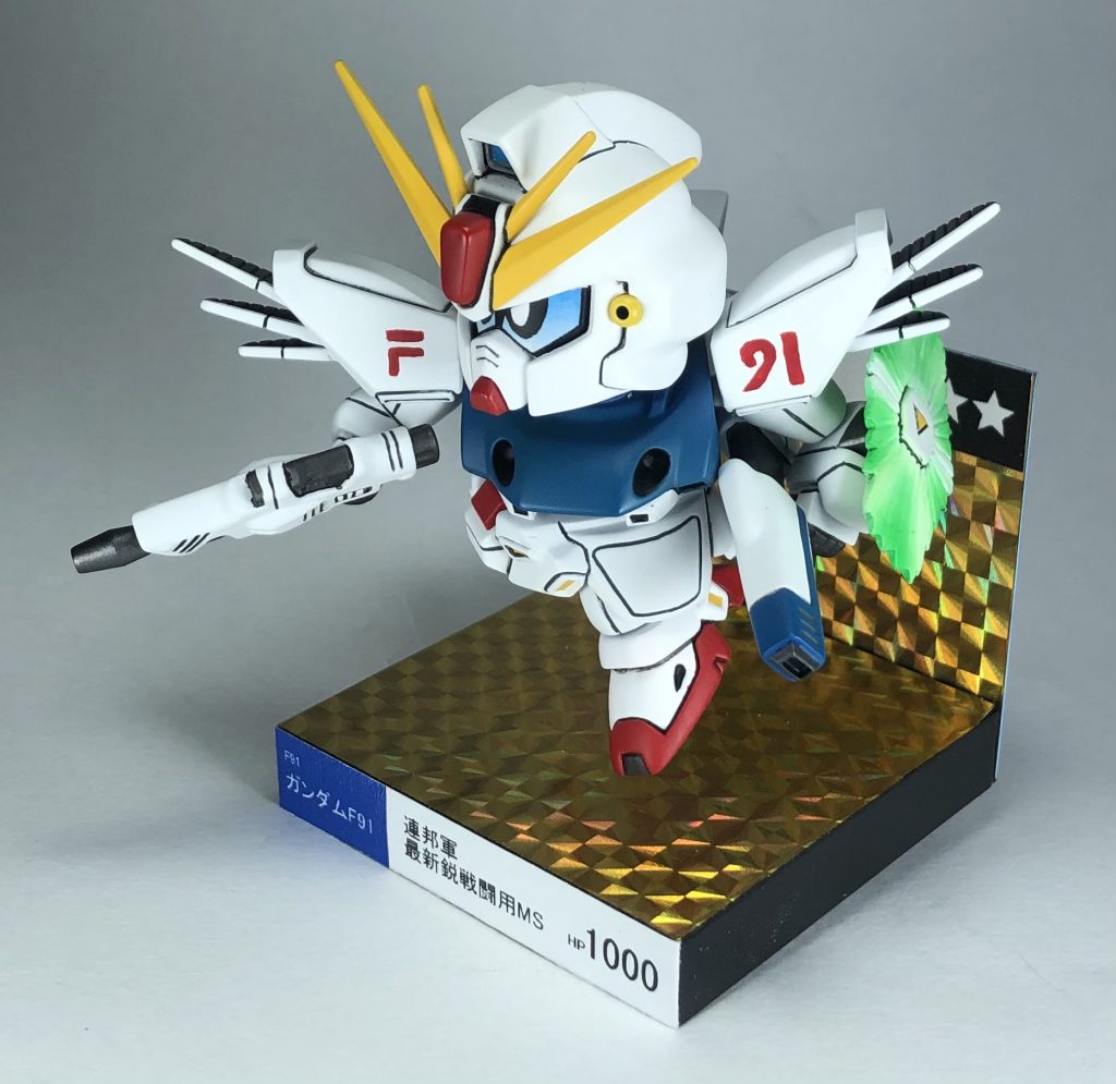 BB戦士 ガンダムF91–3枚目/制作者:Ok-Ⅱ