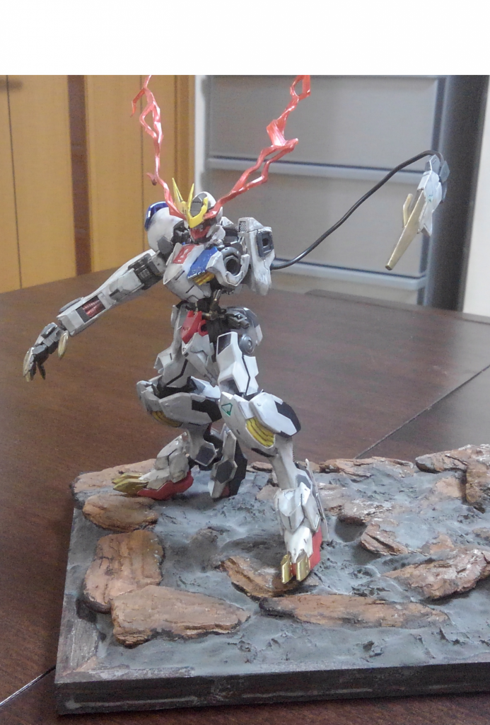 正面から。中々かっこよくできたんじゃないでしょうか。個人的には気に入っています。