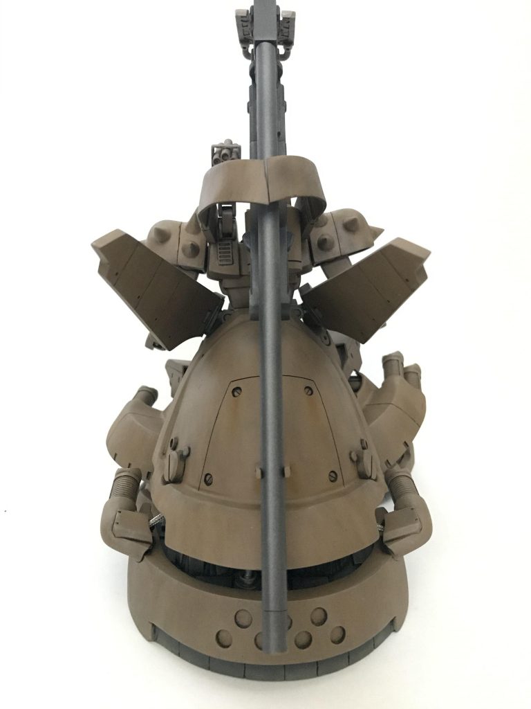 スカート部だけでウェーブのエポパテを3箱近く使ってしまいました〜( ´Д`)y━･~~