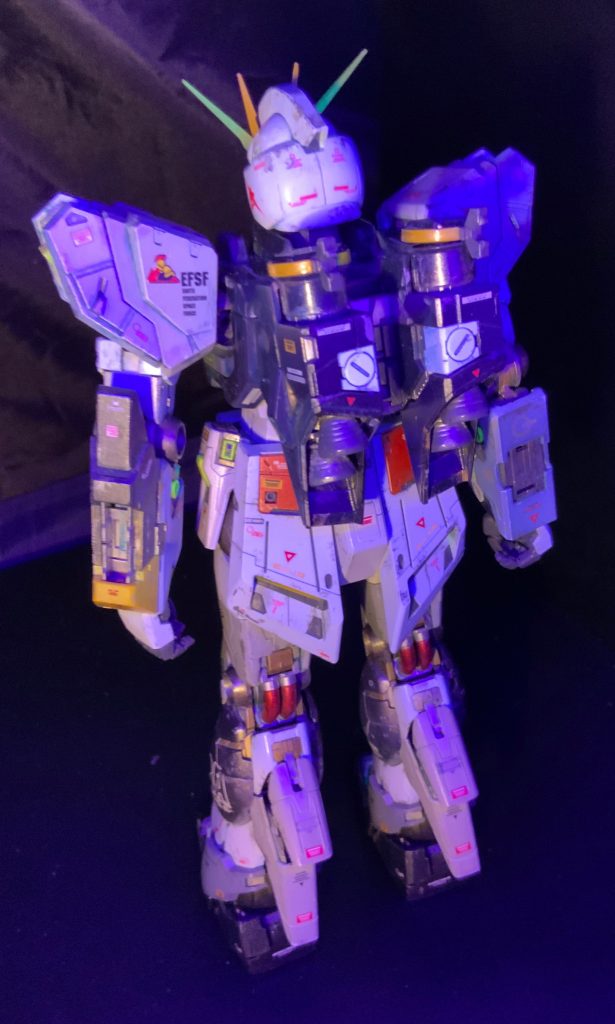 νガンダムも私的鬼デカール全開で!