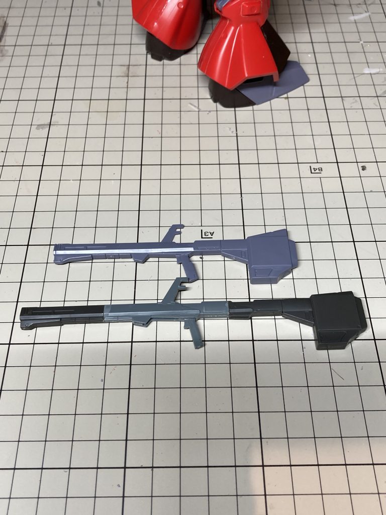 クレイバズーカをこんな感じで。