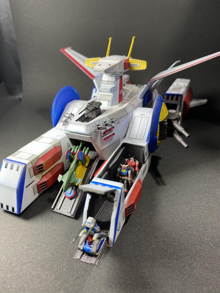 主砲よりも超メガビーム砲の方がデカくなったけど気にしない