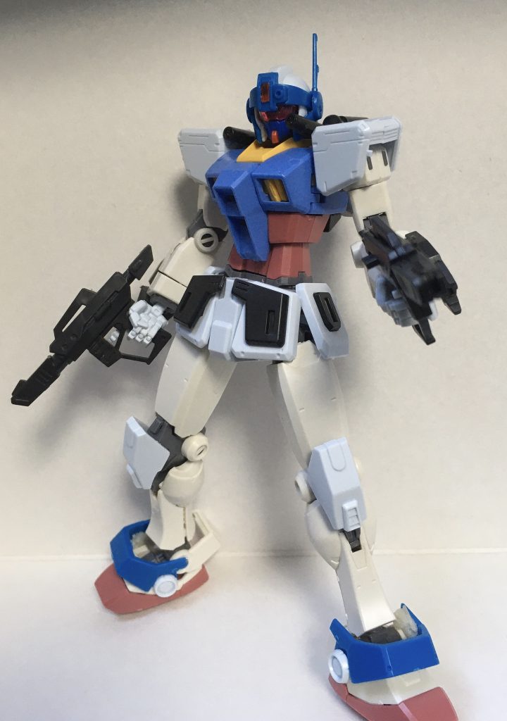 最初期。顔は余っていた漫画版ブルーのものに交換しました。