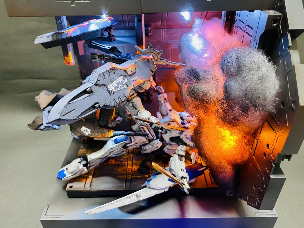 HGIBO◇鉄血のオルフェンズ◇ガンダムキマリスヴィダールVSガンダムバエル–2枚目/制作者：H4co Y