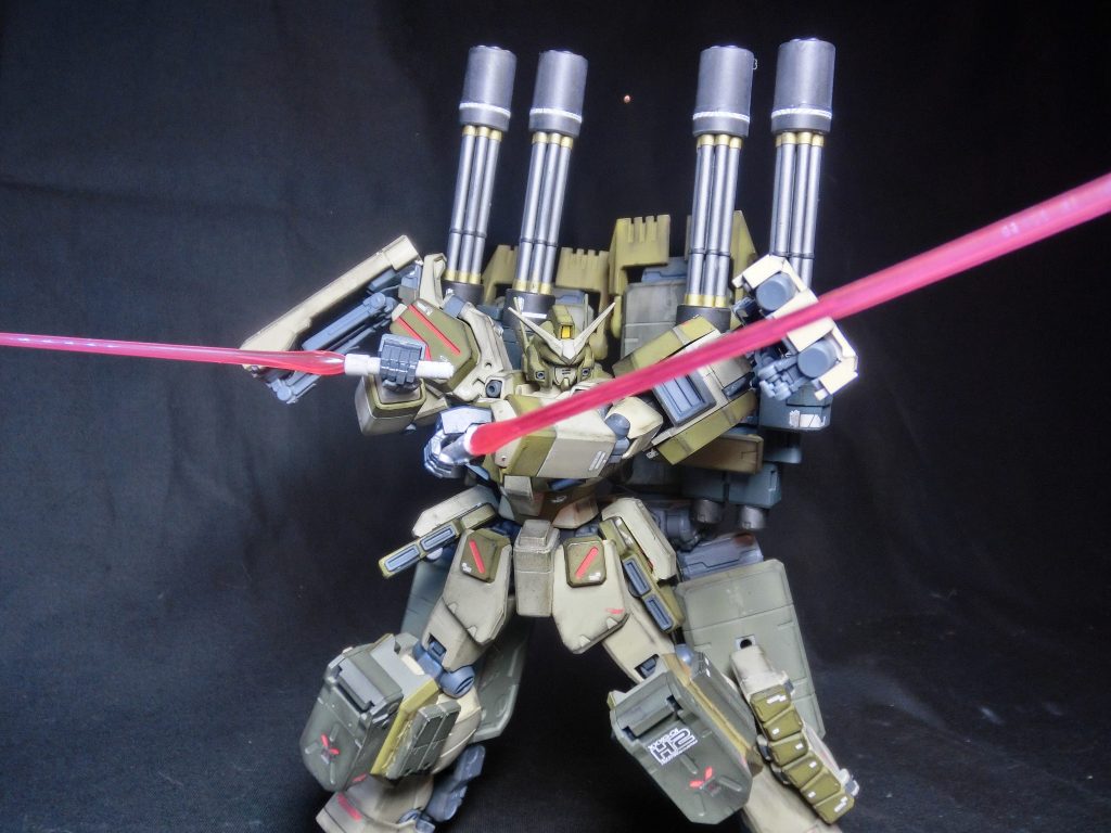 ビームサーベル装備