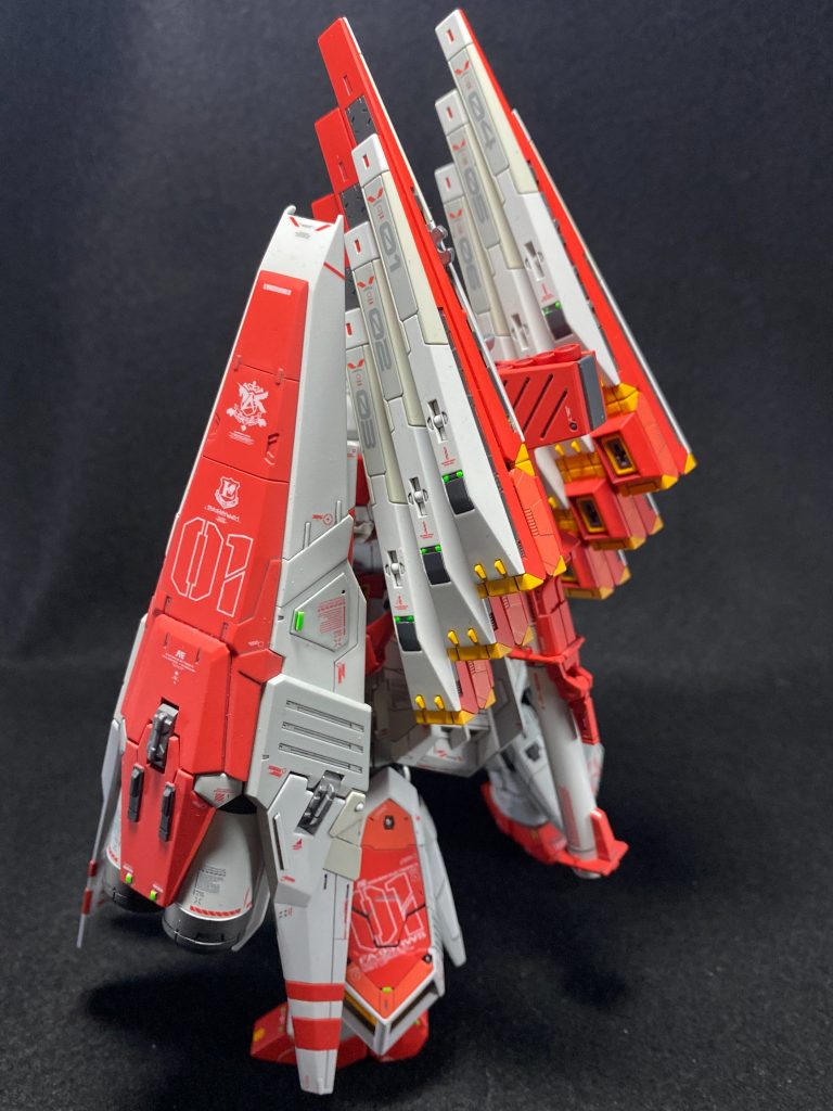 ファンネルは01〜06までマーキング