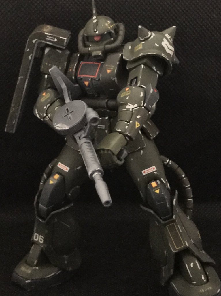 画像加工なしだとこんな感じです。改修箇所は腕と盾のみとなっております。