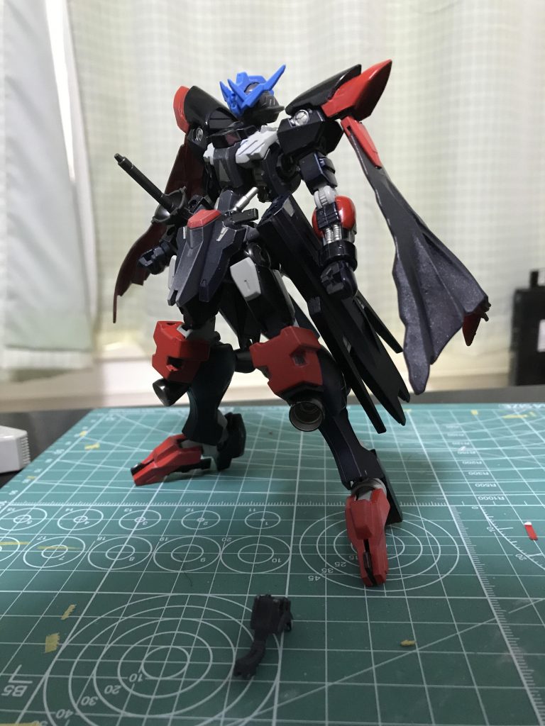 足の長さを少し延長させたら大分スタイリッシュに！