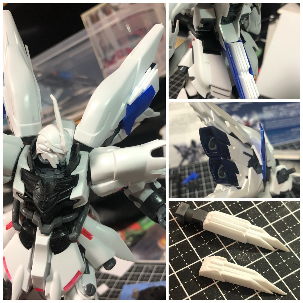 ブレードスラスターはなかなか上手くできた気がします(≧▽≦)ゞもうちょい頑張ったら細かいシメジにも挑戦してみたいですね