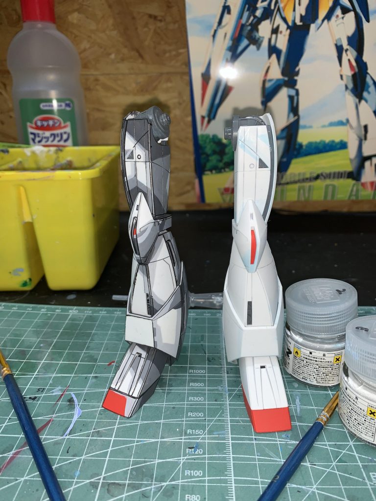 影が濃すぎて失敗したやつ。この後マジックリンの海にドボンしました。