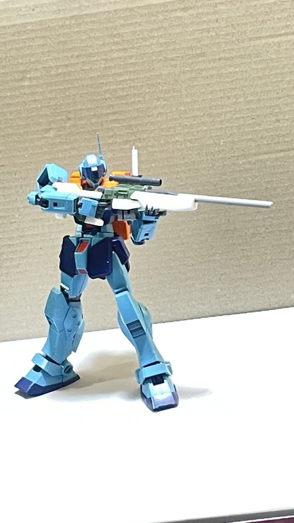 なんかノーマルのライフルって、イマイチちゃっちいというか、おもちゃっぽいので、強そおな(笑)カンジで。