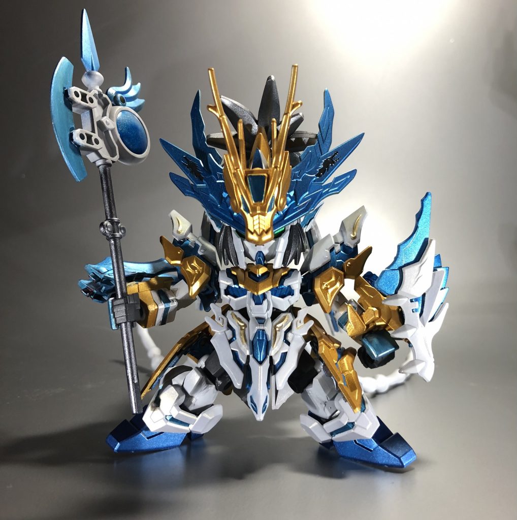 正面から今回も特別難しい事はしてなくて、やった事といえば太ももの肉埋めと簡単なシャープ化くらい。