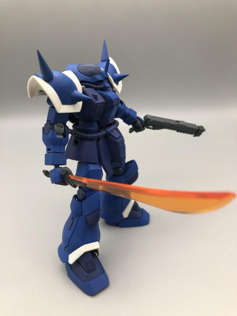 武装はショットガン(ケンプファーの物)とヒートソード(グフの物)、シールド(旧ザク)、ヒートダート×2の4種類であえてイフリートによせました。ここまで見て下さりありがとうございました!