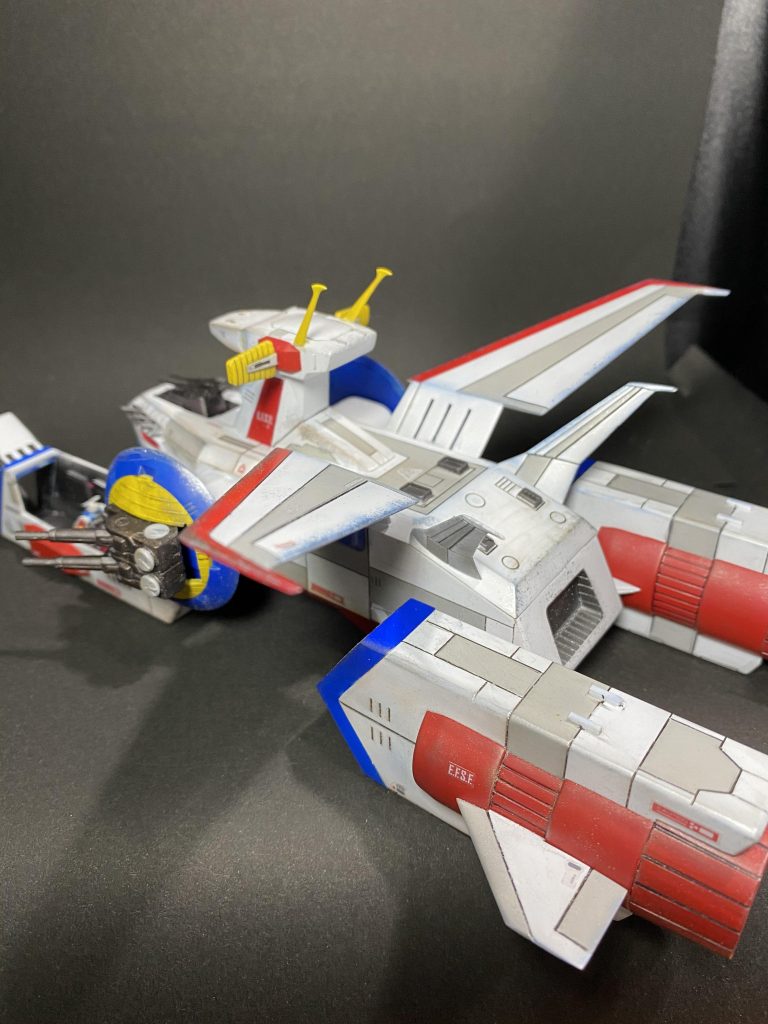 1/1200 ホワイトベース–3枚目/制作者：@kazoo192365901