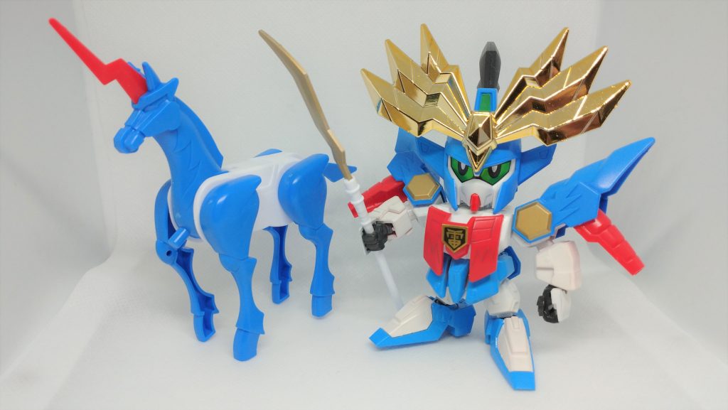 神竜馬【シルバー】は素組みです。