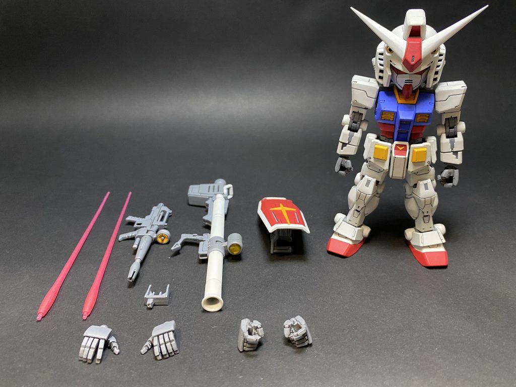 今回製作した全パーツ。