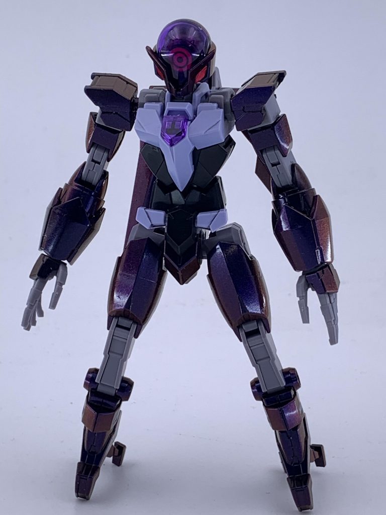 アルスコアガンダムはShow upのマジョーラカラー、プレアデスⅡをメインカラーに使用。