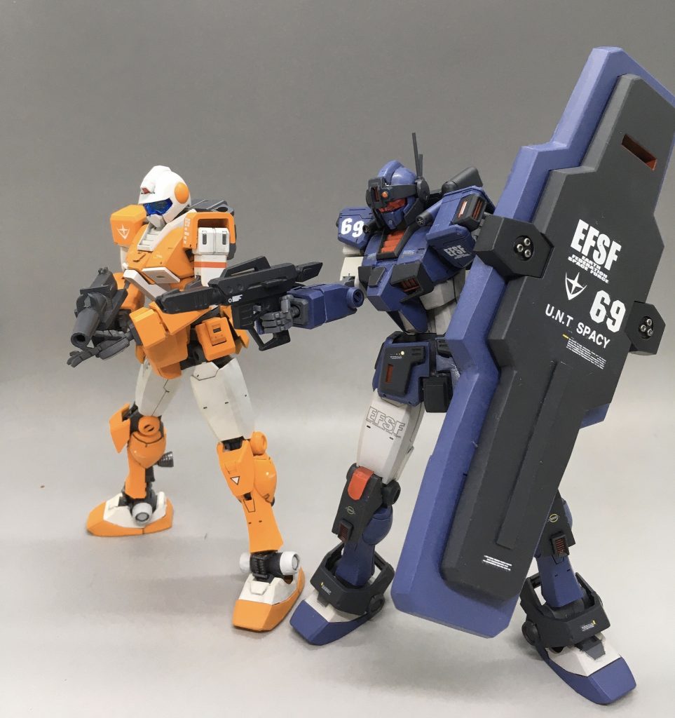 ガードカスタムと。敵を惹きつけている間に撃て!みたいな。