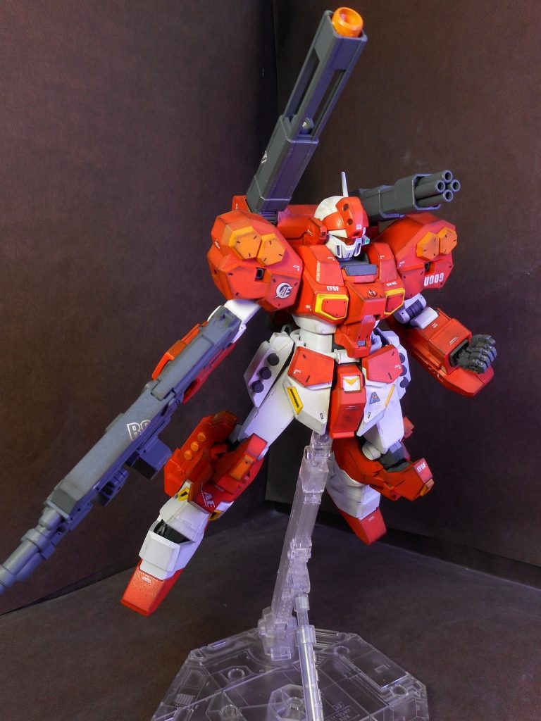 素組の状態でもフォルムが良く、色以外は弄ることなく組み上げた