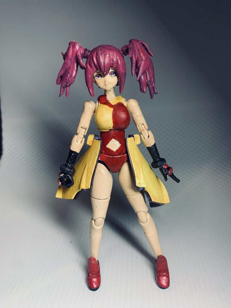 いつかもっとキレイに作ってみせると、胸に誓いながらこれで完成とする…