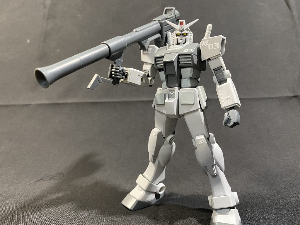 G-3といえばバズーカ!バズーカはパチ組です。シールド?ないよ?