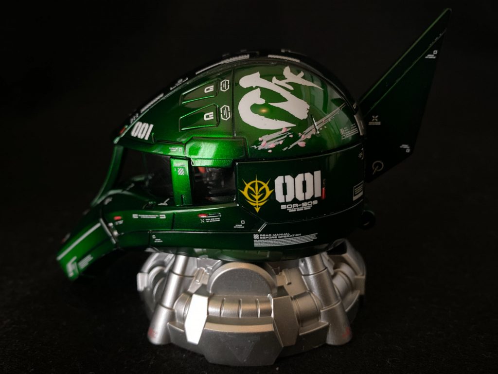 遊びで塗ったザクヘッド(^^)–5枚目/制作者：HARIBO