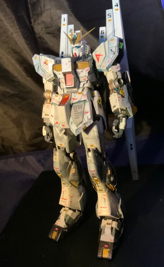 νガンダム Ver.Kaも2回目の制作 前回出来なかった事を全塗装で詰め込みました