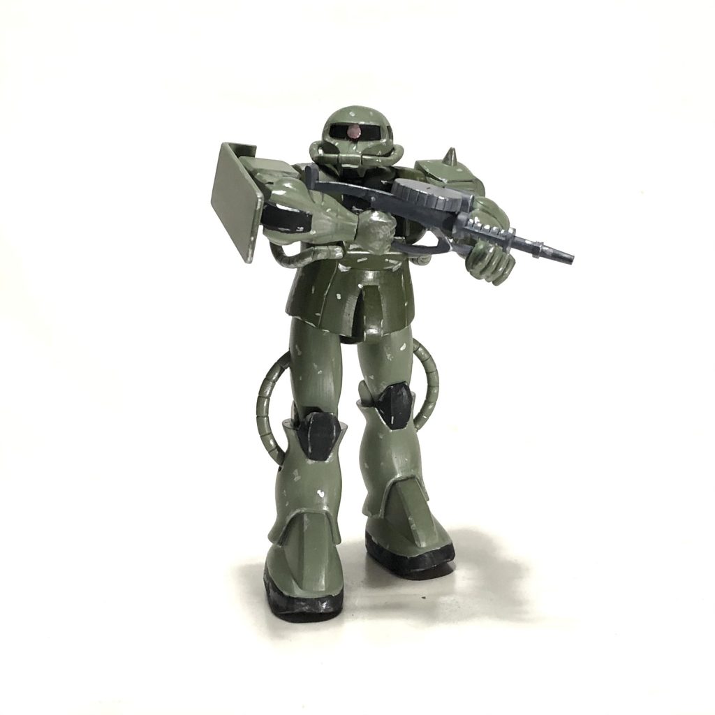 旧キット1/144｢量産型ザク｣–6枚目/制作者：GORO55