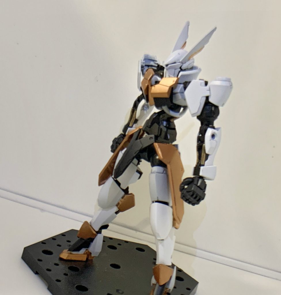 基本機体となるイノセントはグリムゲルデを元に少しずつアレンジをしつつ作成しました。