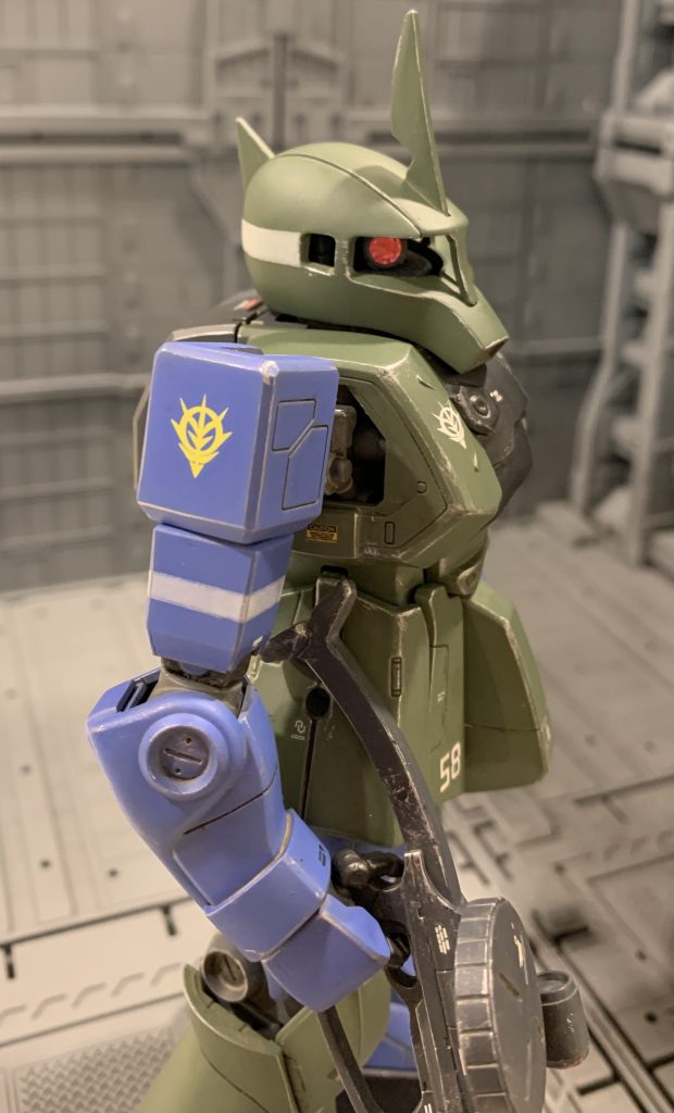 グリグリ可動出来るVer2.0ザクⅡベースでの旧ザクへの改造は定番中の定番ですが、待てど暮らせど旧ザクVer.2.0は出そうもないので、いずれ改造にトライしてみようと思います。新PGでも早くザク出て欲しいですね！最後までご覧いただきありがとうございました。