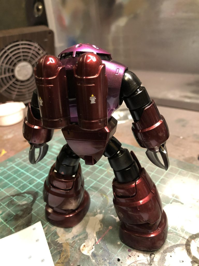 メタリック塗装の練習台のズゴック–3枚目/制作者：レモンさん