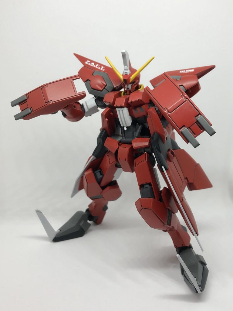 近接戦闘ではフラウロスのパーツを活用✨…ただ、変形機能はオミットしてしまいました（そこまでの改造技術が無く(✽´ཫ`✽)）