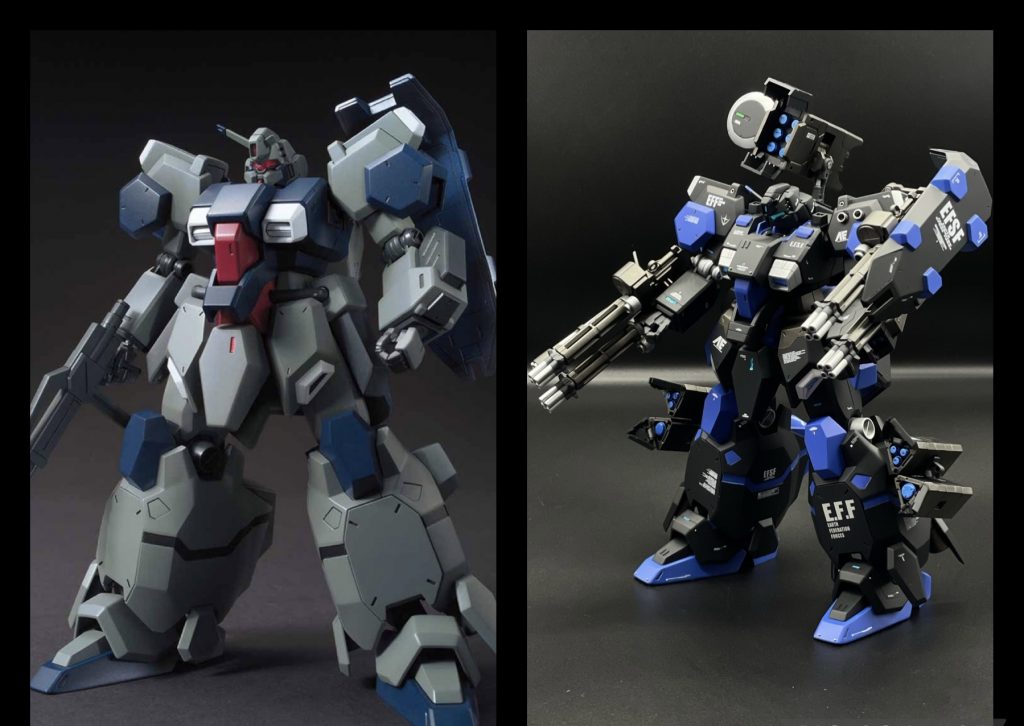 最後に元キットとの比較です。