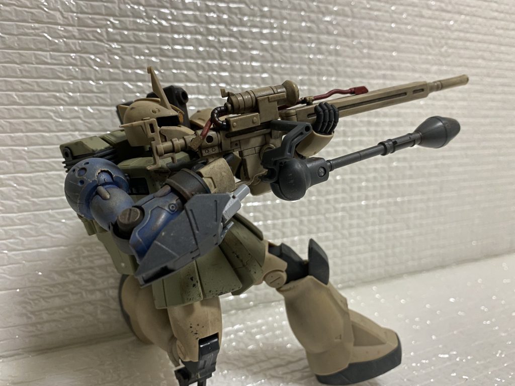 ドムドローペンのシュツルムファウストを緊急用にスナイパーライフルに装備