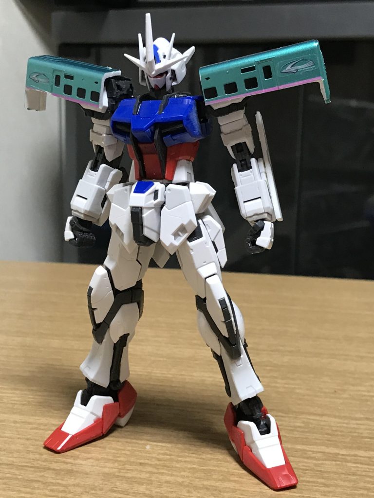 改修スタート、ストライクがベースなのがよく分かると思います。