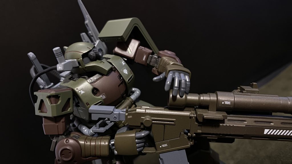 MS-05 ZAKUⅠ SNIPER CUSTOM–2枚目/制作者:コビト少佐
