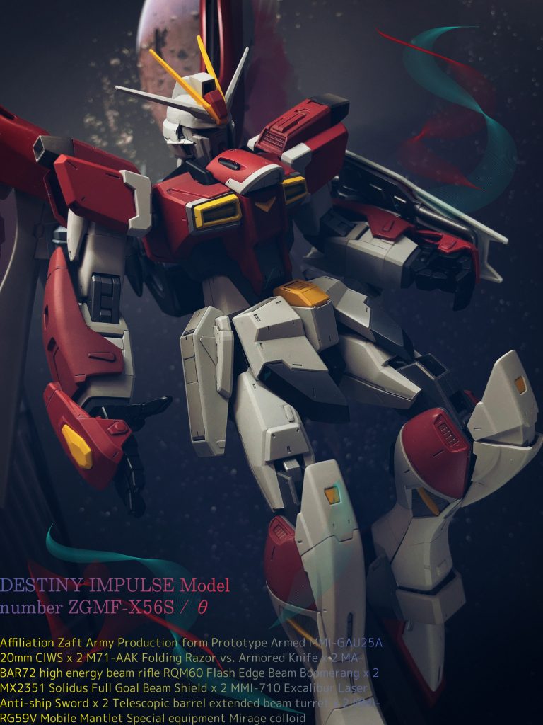 MG ディスティニーインパルスガンダム–2枚目/制作者：@Nekohige0511
