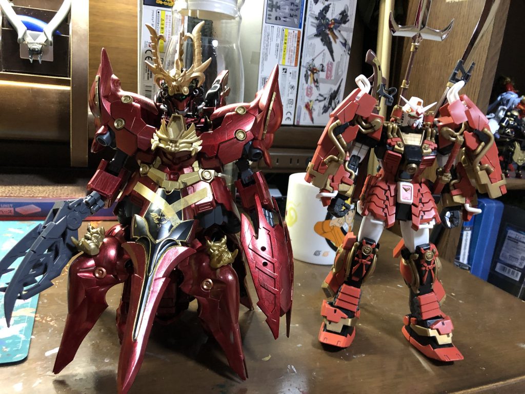 武器のサイズはhgなら本体はmgクラス！ 