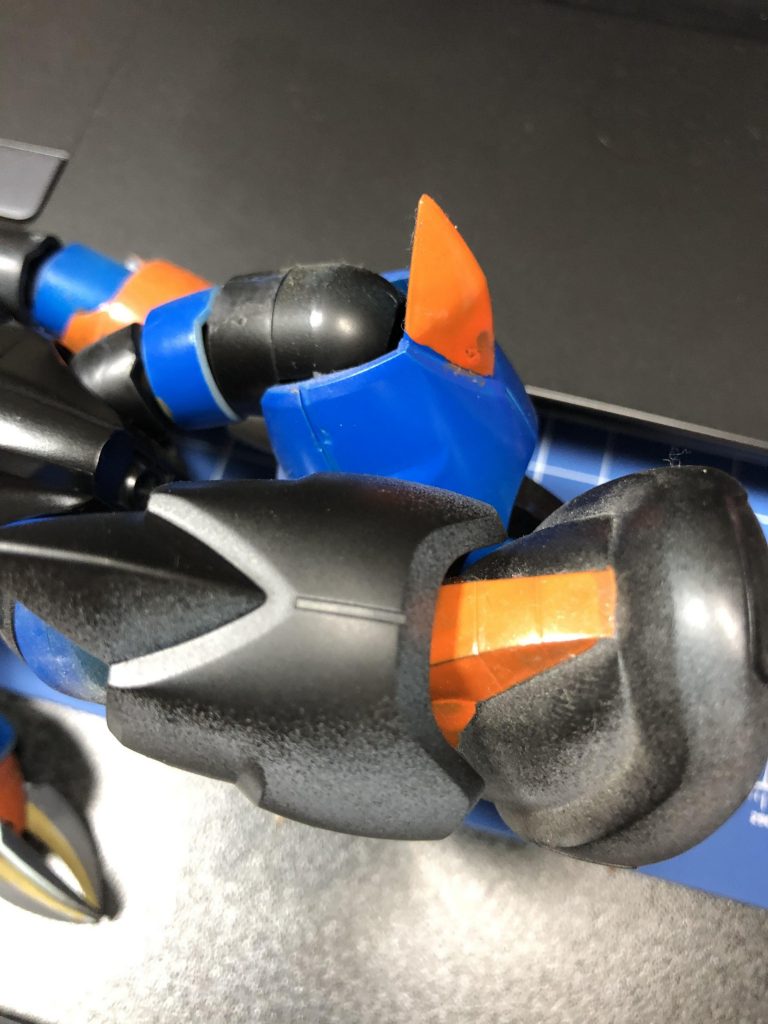 いや、塗り残し！！笑途中、スプレーが切れてそのままにしてたのでしょうかね(^ ^;)妥協が半端ない。。