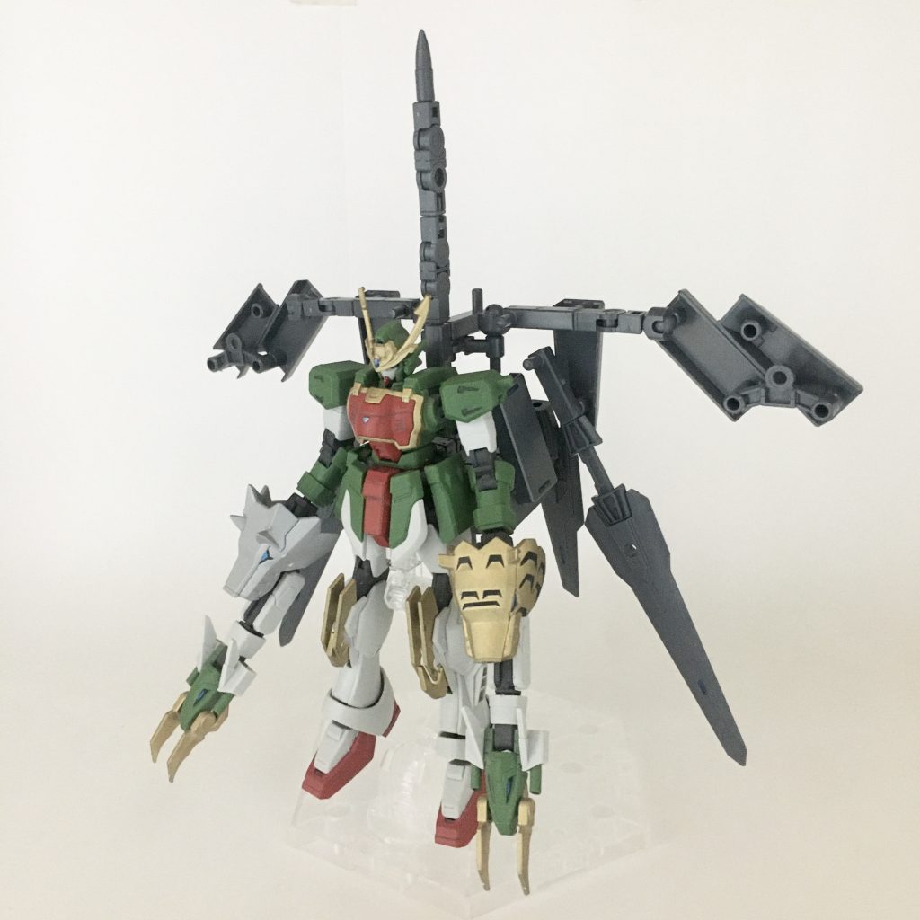 攻撃形態、正面。