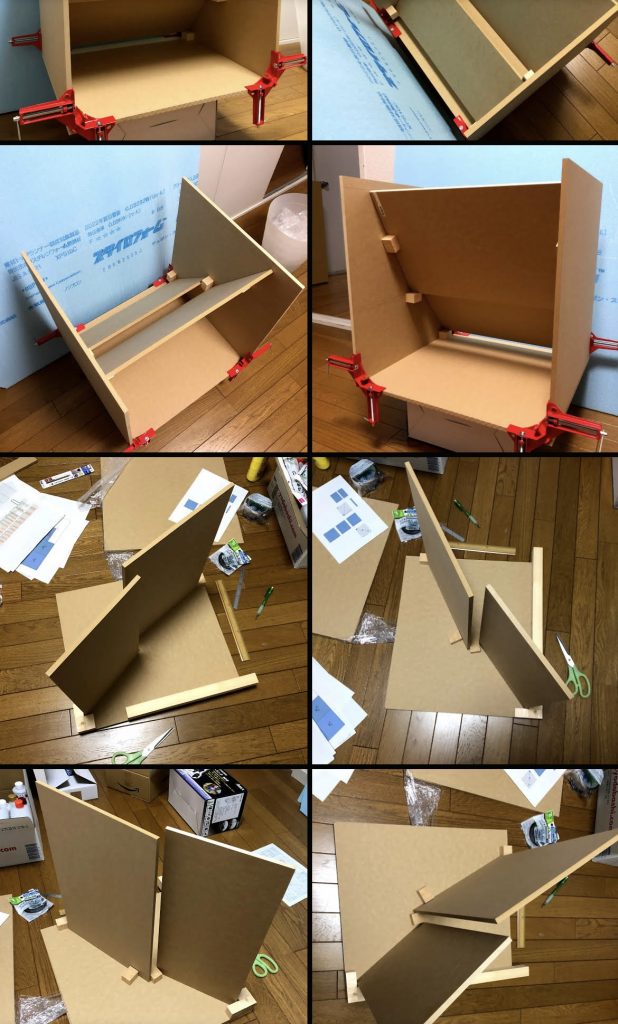 互換ブースの抽選が全然当たらないので、自作を決意。形状は互換ブース完コピ。