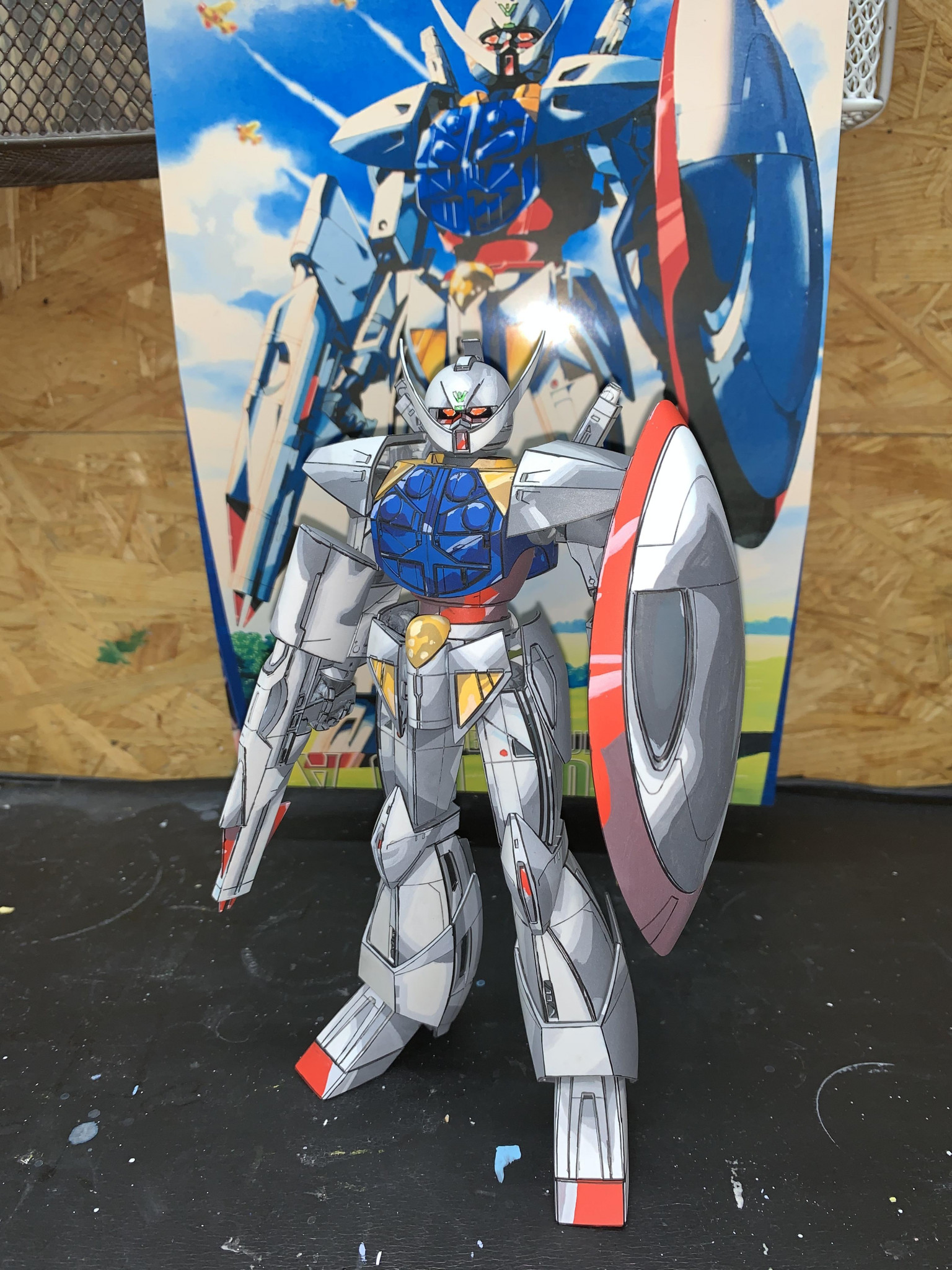 イラスト風mgターンエーガンダム プリンさんのガンプラ作品 Gunsta ガンスタ